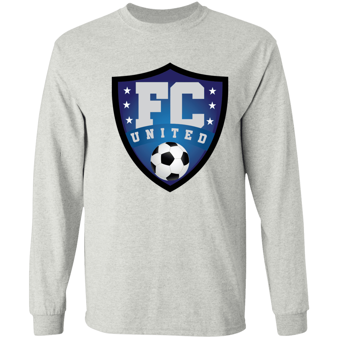 FC United LS T-Shirt 5.3 oz. - 931 Graphics